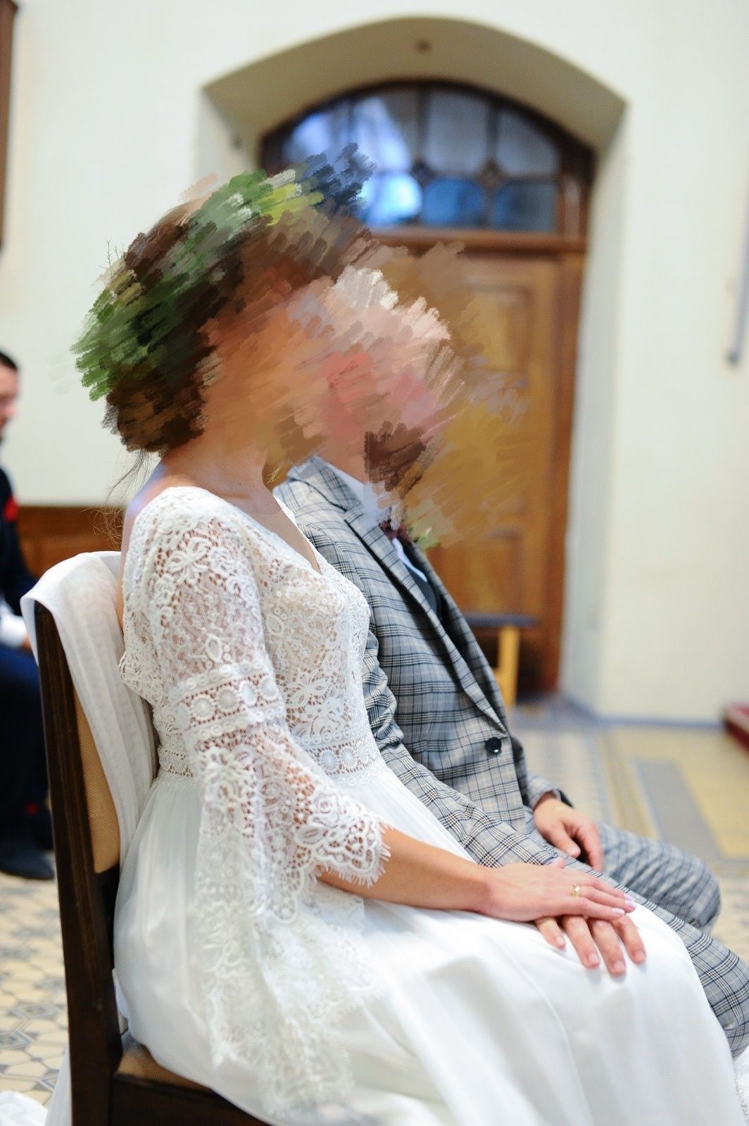 Delikatna suknia ślubna w stylu boho
