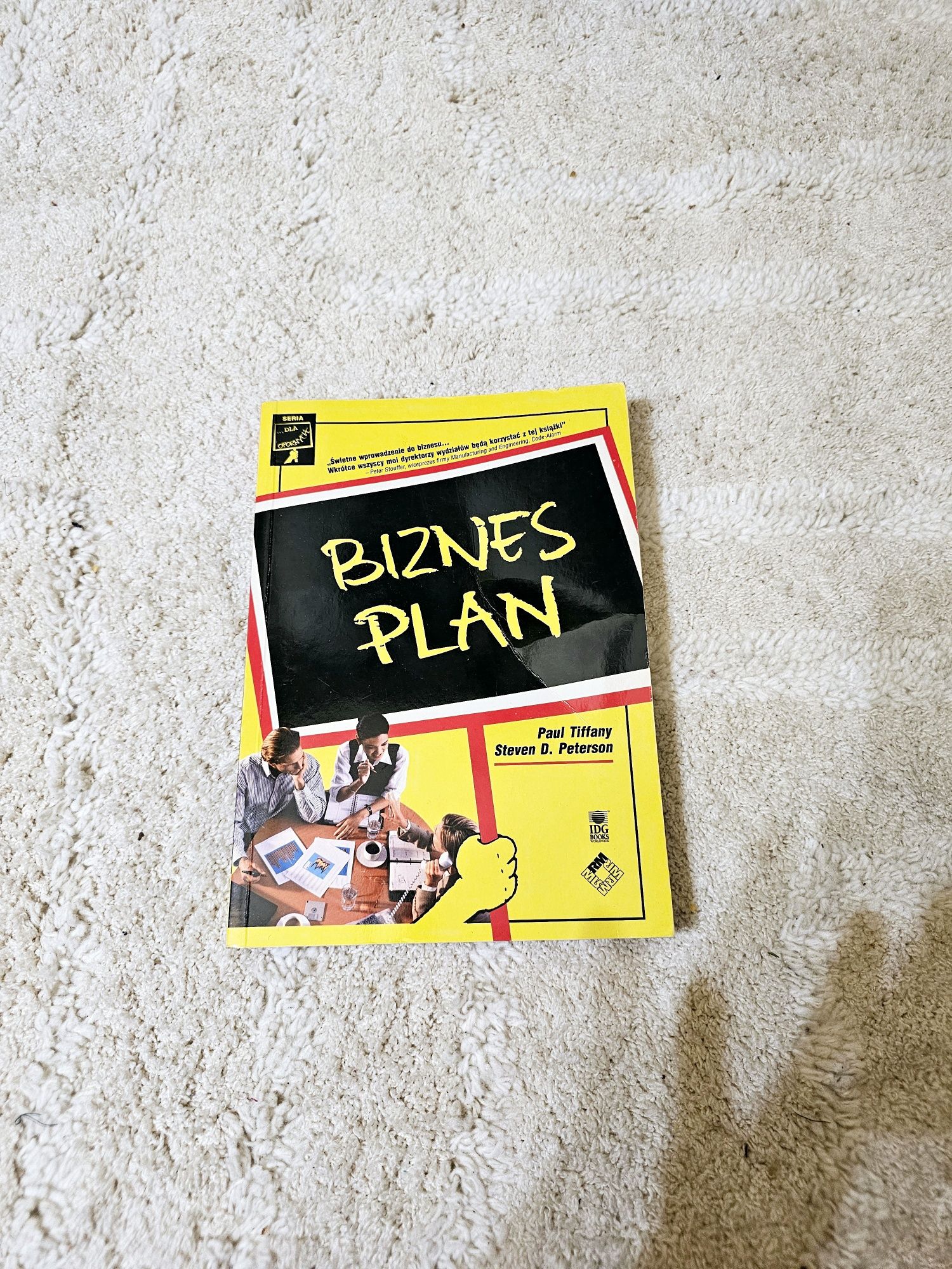 Biznes plan Paul Tiffany i Steven D. Peterson