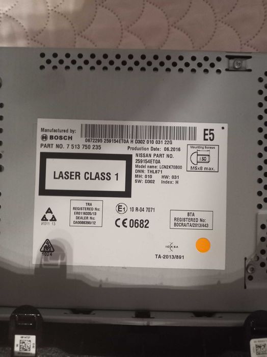 Radio Nawigacja Nissan X Trail