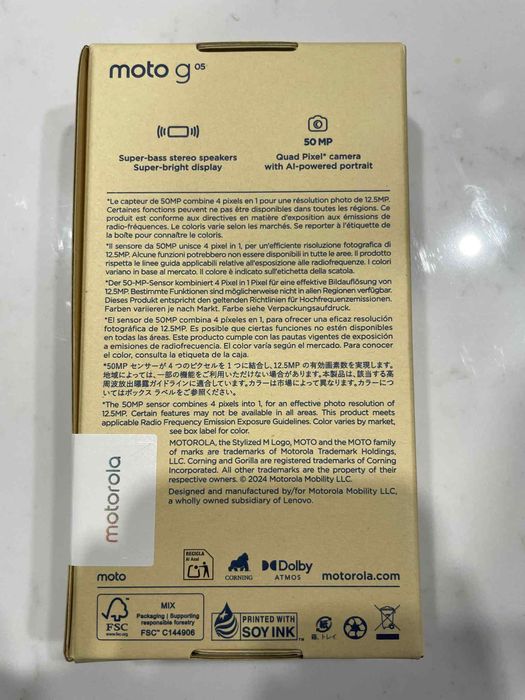 Motorola Moto g05 4/64gb