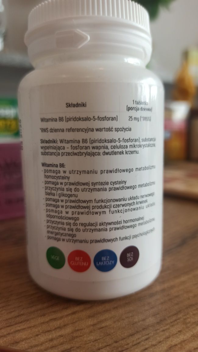 Witamina B6 - 100 tabletek