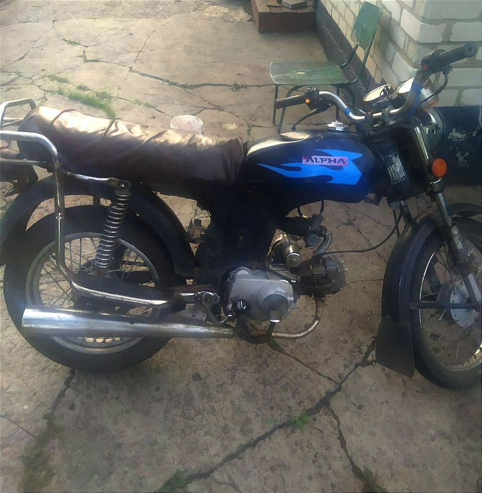 Продам мотоцикл альфа