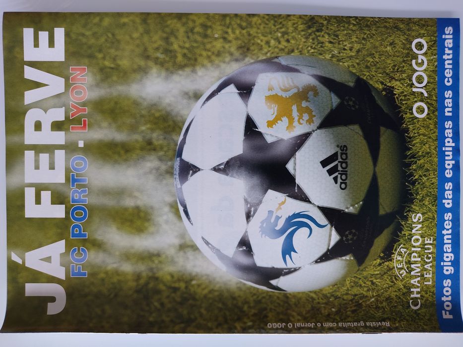 Programa do FC Porto Lyon liga dos campeões 2003/2004