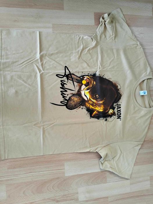 Koszulka JAXON z logo karp rozmiar XL nowa 100% bawełna