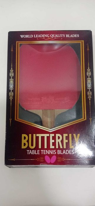 Raquete de ténis de mesa usada