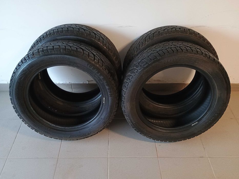 Sprzedam komplet opon zimowych 195/55/16