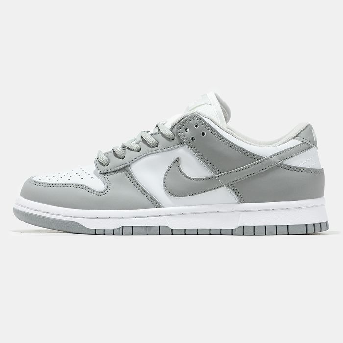 Nike SB Dunk Low White Grey 37-45р найк данк