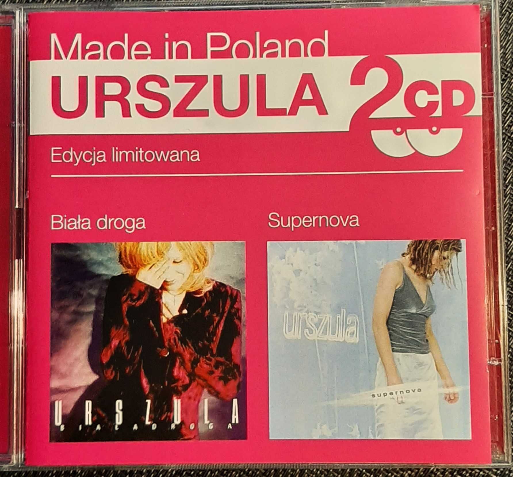 Polecam Znakomite 2 Albumy CD  URSZULA - Biała droga - Supernova  2 CD