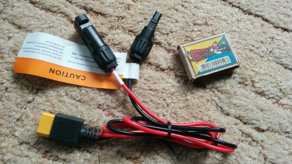 Швидка зарядка  1000W до зарядної станції Bluetti 200MAX або інш.