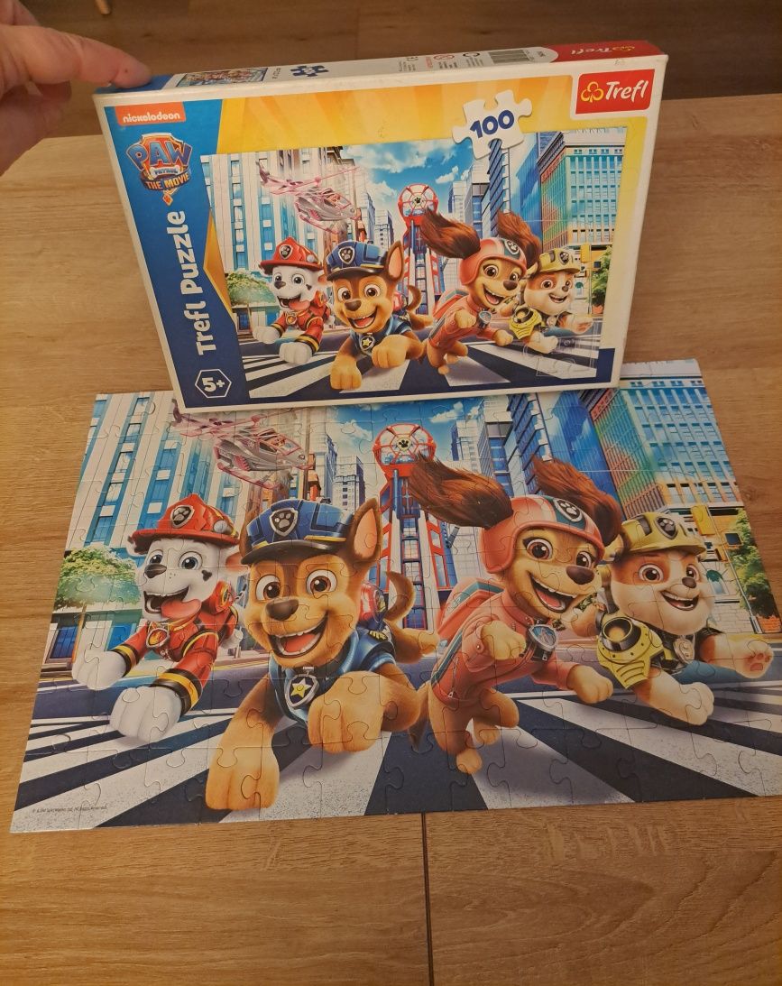 Puzzle dla dzieci w wieku 5+Trefl,100 elementów,kompletne
100 elementó