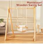 Baloiço Montessori portátil para bebés