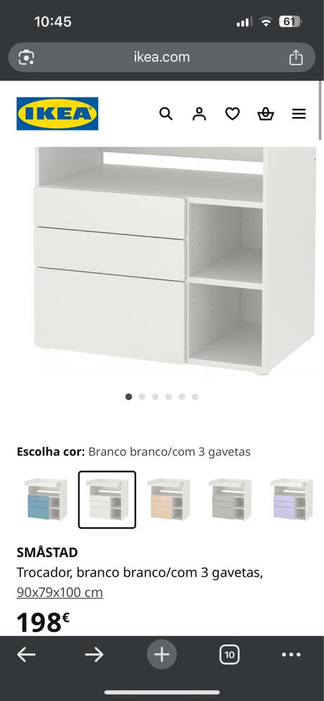 Comoda IKEA como nova