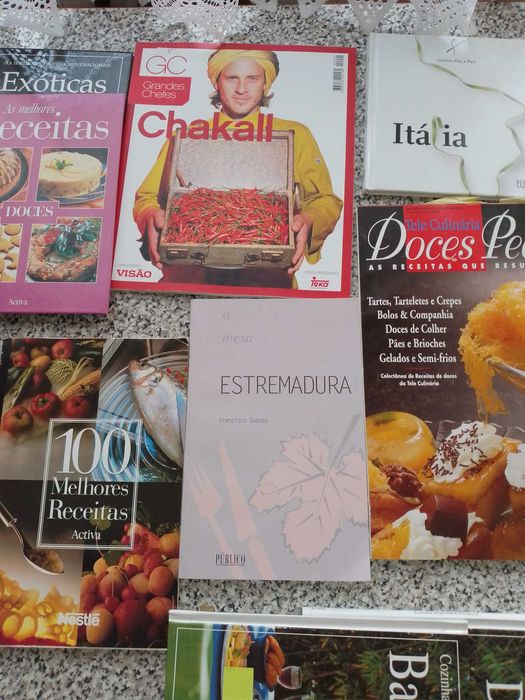 28-Revistas culinária diversas