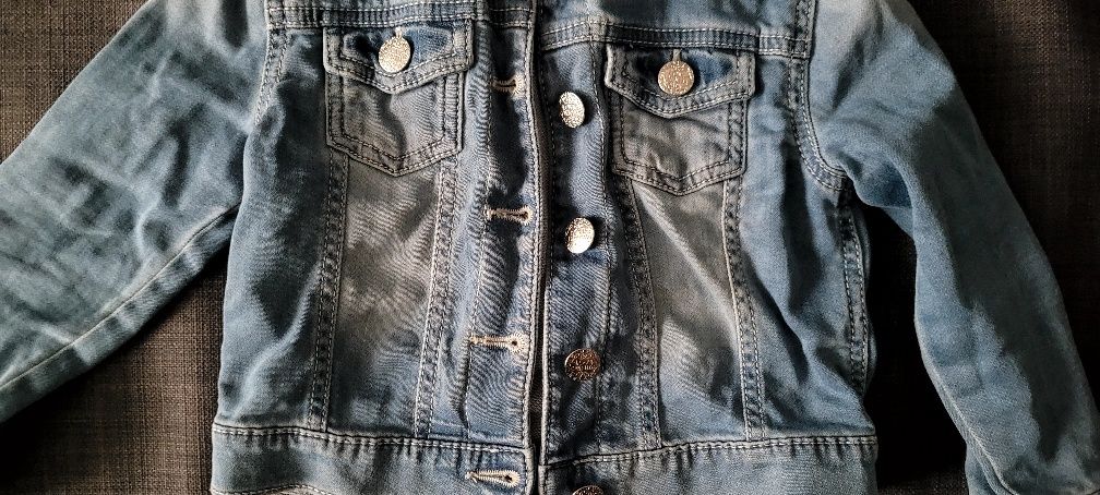 Kurtka jeans rozmiar 92-98 f&f
