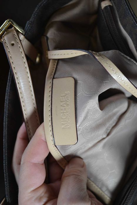 michael kors сумка тоут шопер женская монограм оригинал