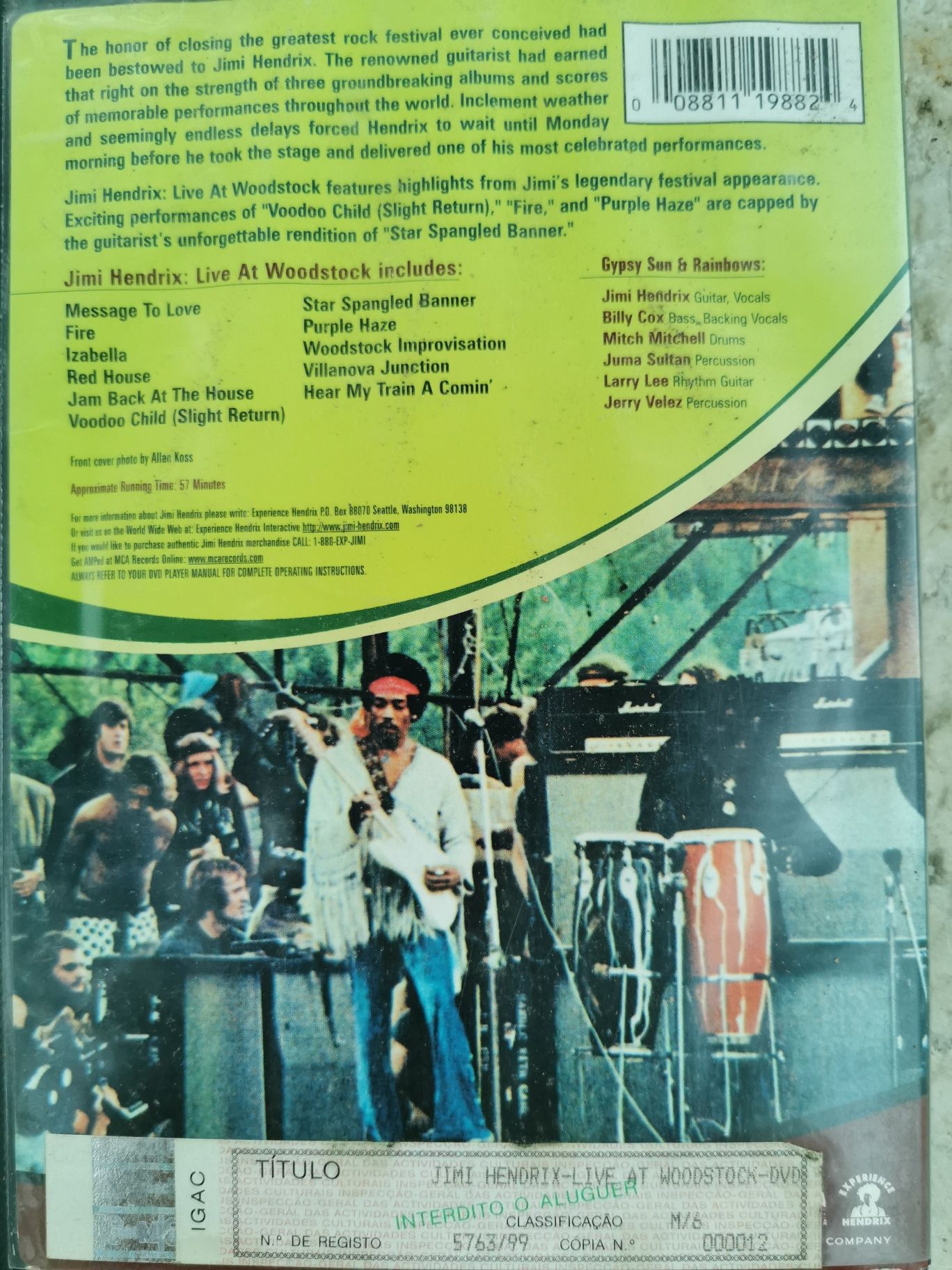 Jimi Hendrix - Live at Woodstock