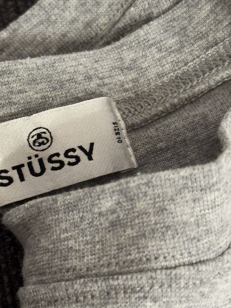 Bluza stüssy S damska krótka crop damska crewneck logowana