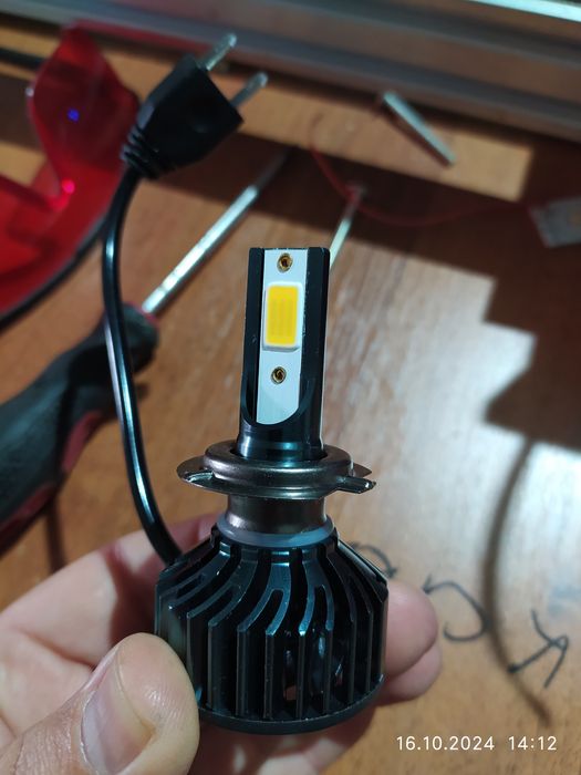 LED лампы H7 с охлождением