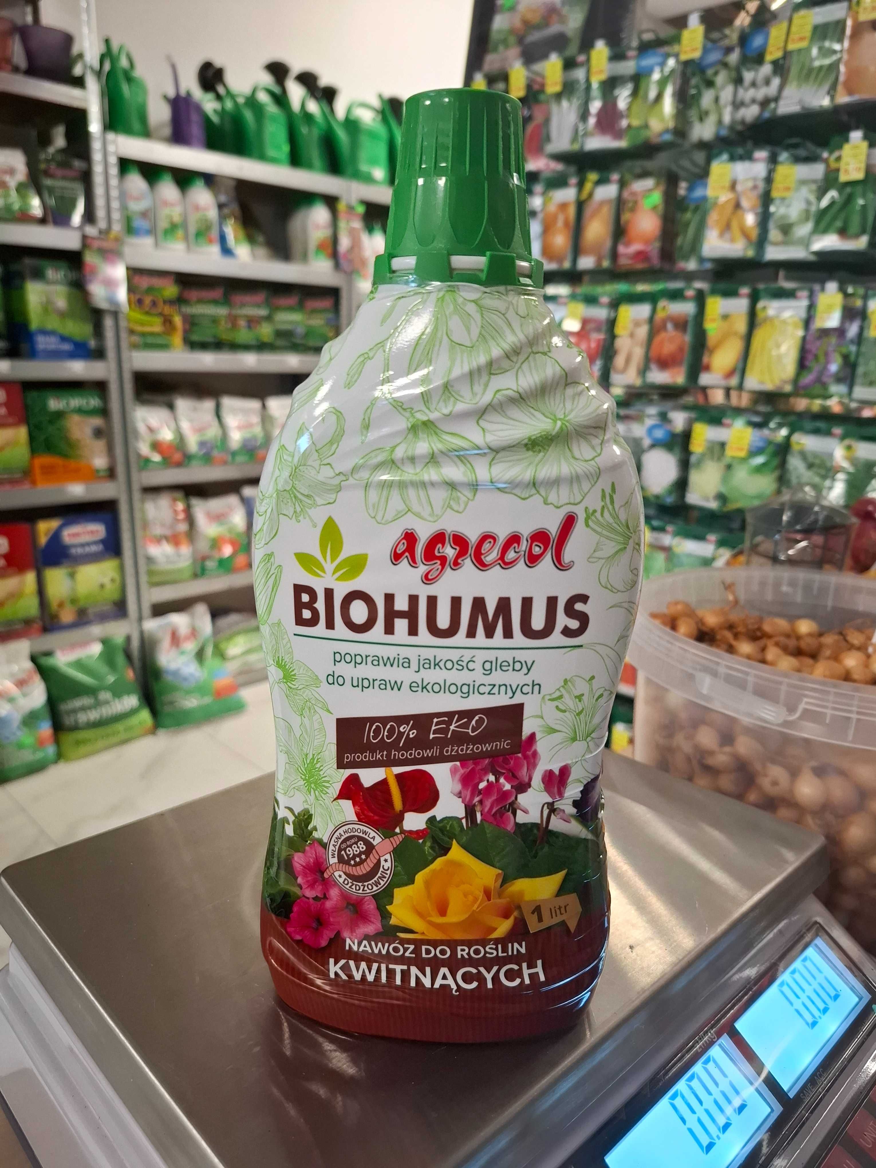 BIOHUMUS nawóz do roślin kwitnących 1 L AGRECOL