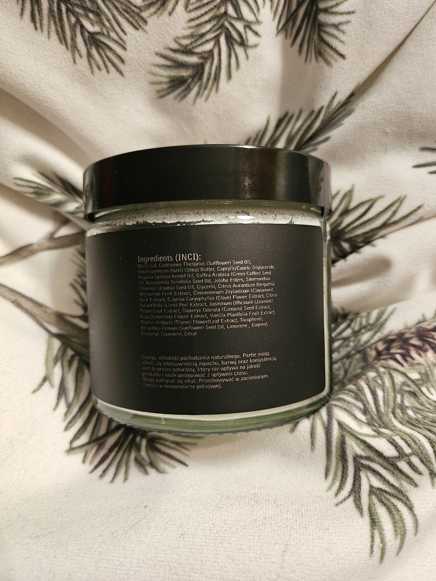 Mokosh peeling solny do ciała wanilia z tymiankiem. 
Pojemność 300 g.