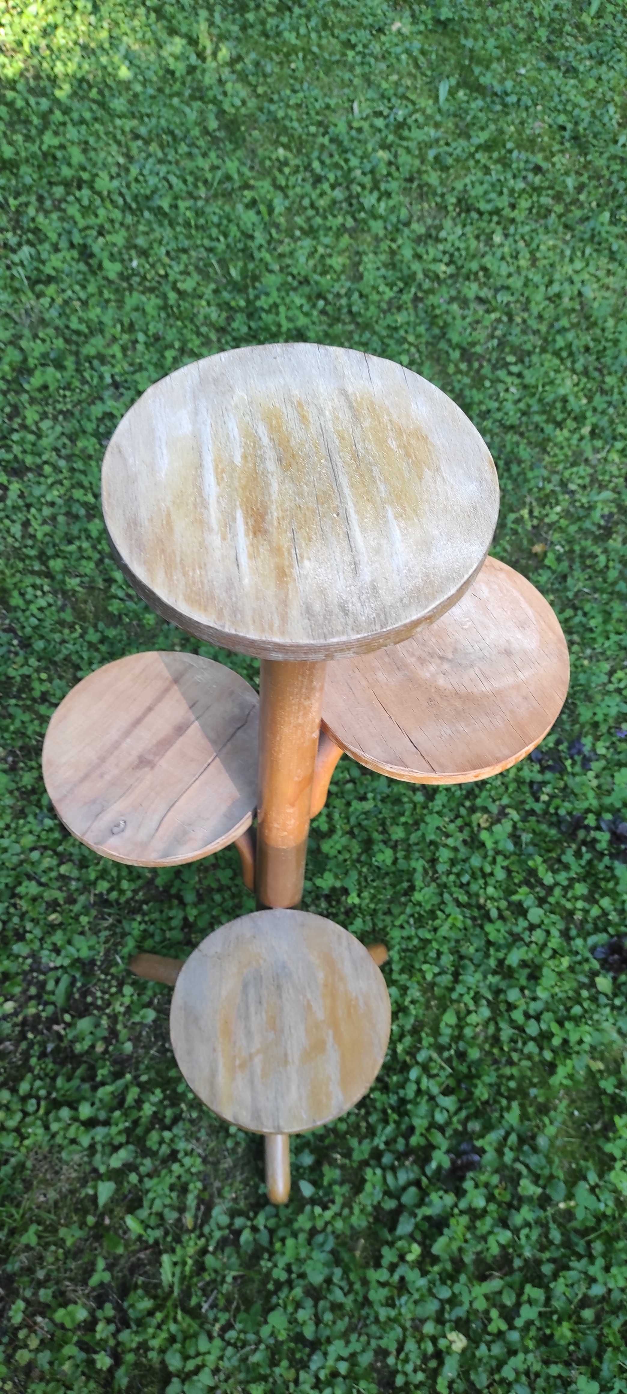 Stary kwietnik w stylu Thonet Fameg PRL design lata 50/60