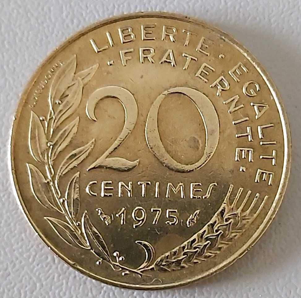 20 Cêntimos de 1975 de França