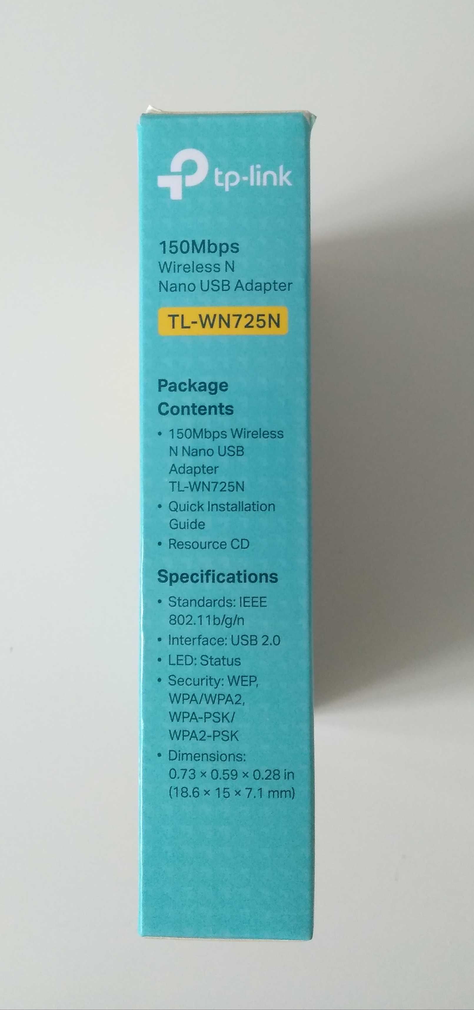 Безкоштовна доставка! TP-LINK TL-WN725N ультратонкий Wi-Fi USB адаптер