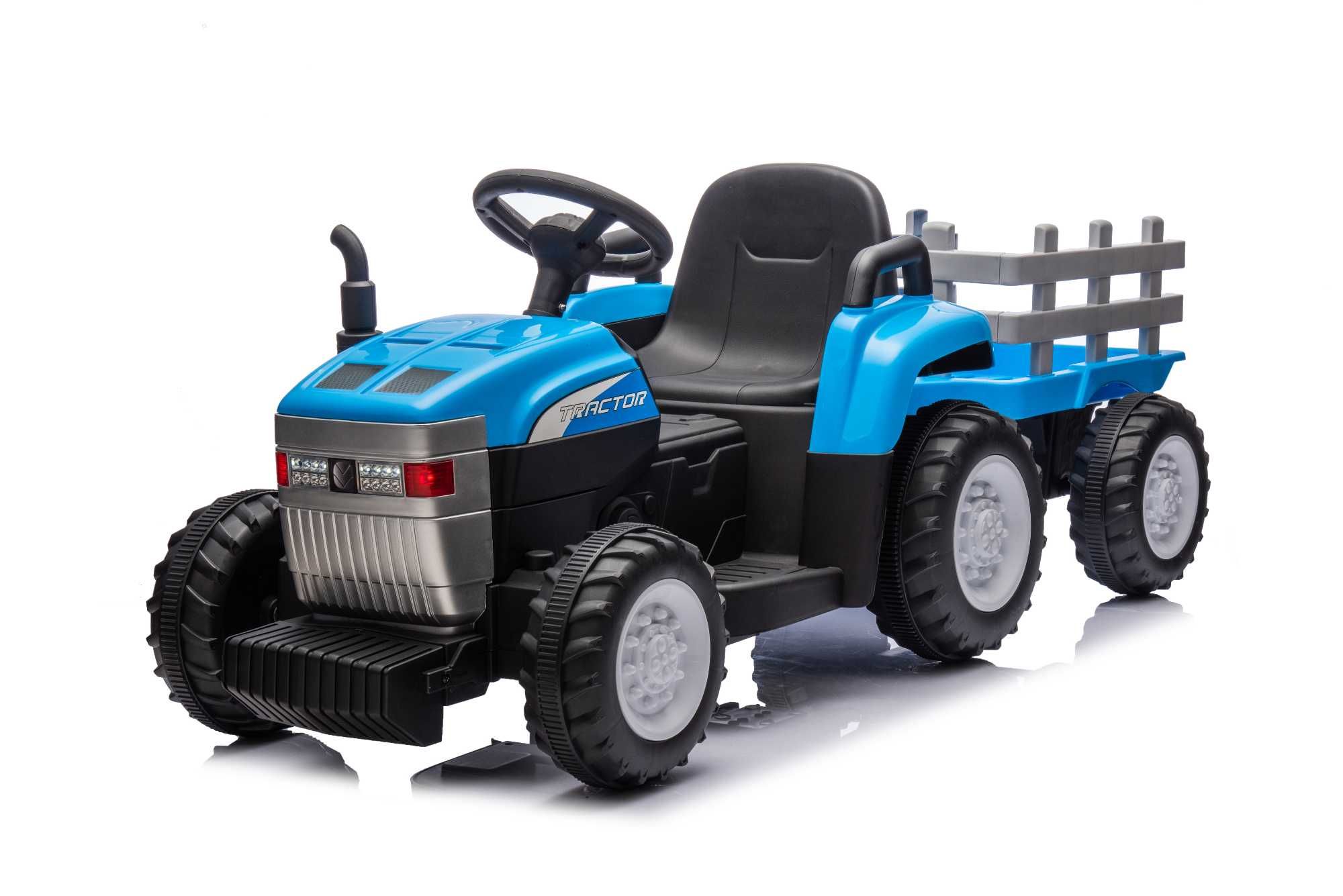 Traktor T7 12V z przyczepką na akumulator dla dzieci 1