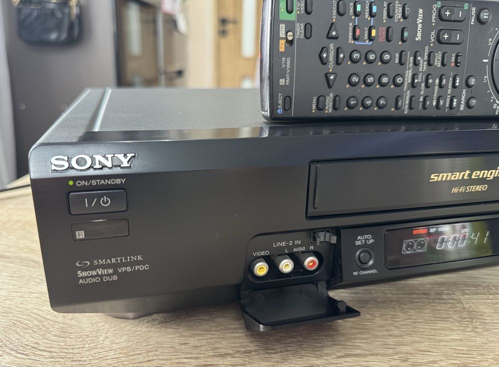 SONY SLV-SE80 #Magnetowid VHS #6 HD #Hi-Fi Stereo #Smart Engine #RR#Pi