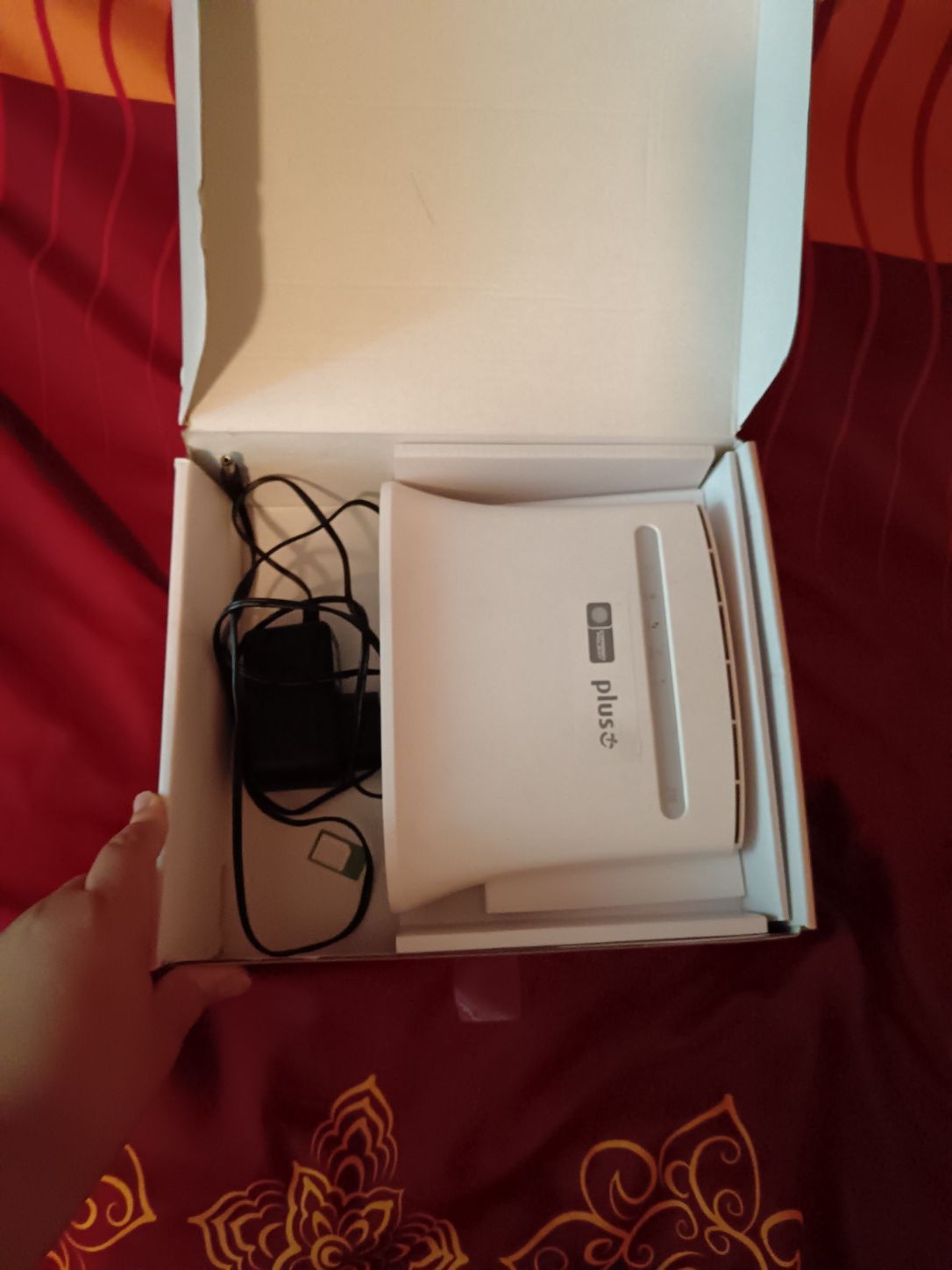 Router ZTE MF283V Z Pudełkiem