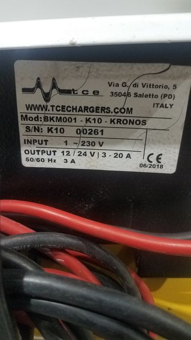 Carregador de baterias 24v