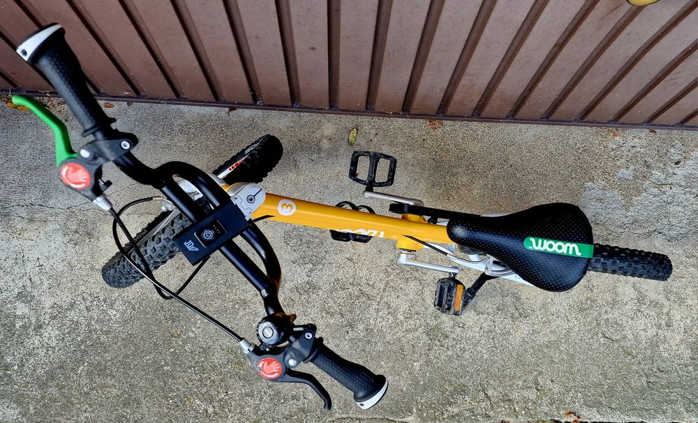 Żółty Woom 3 AutoMagic z przerzutką