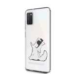 Etui Karl Lagerfeld Samsung Galaxy M21 Hardcase Transparent Choupette