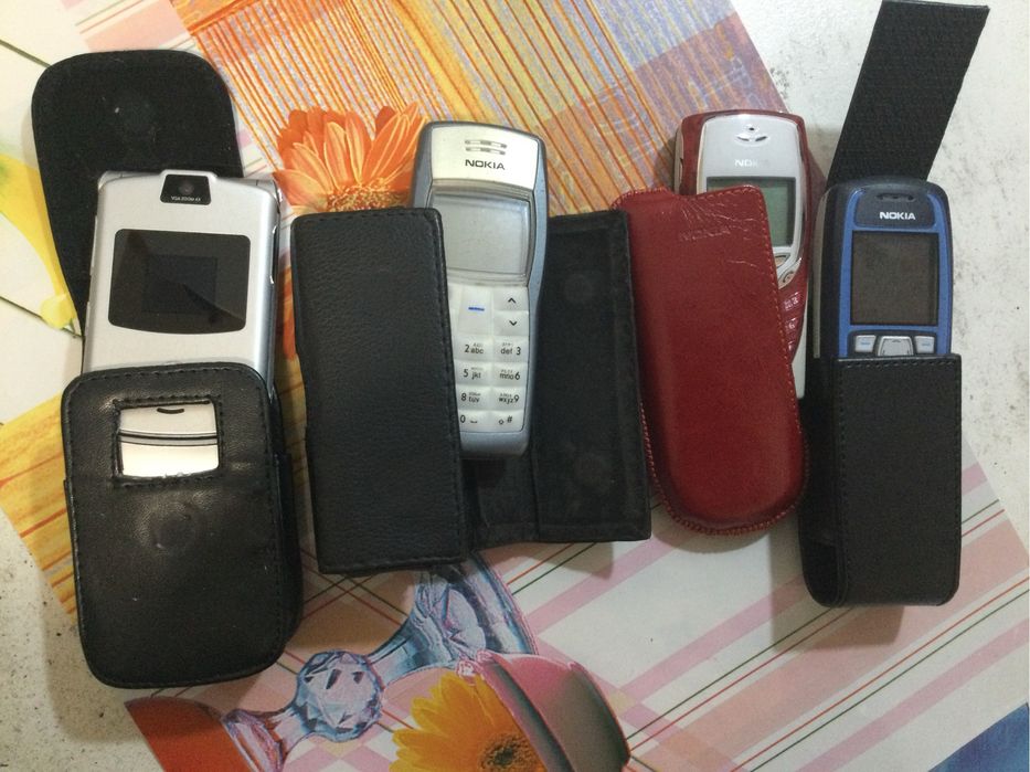 Чехол,зарядка и телефон.