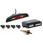 Парктроник автомобильный PAssistant на 4 датчика + LCD монитор Чёрный