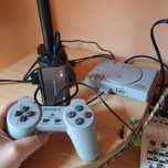 1x konsola Sony PlayStation Classic mini + maly retro tv crt