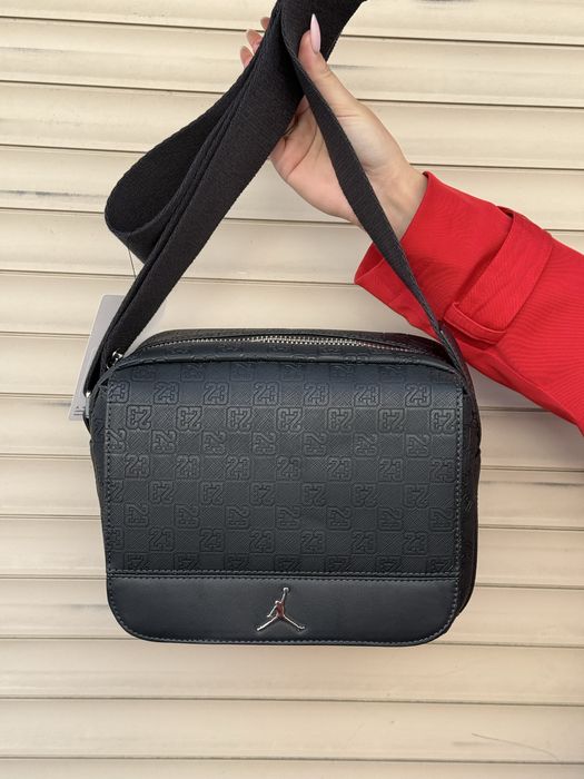 Оригінал сумка Jordan MA9085-GOT месенджер через плече сумочка чорна