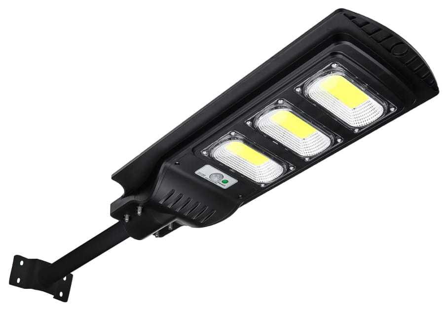 BASS POLSKA Lampa Uliczna Latarnia Solarna 120w Pilot + Uchwyt