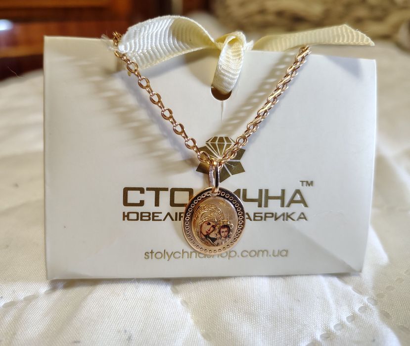 Ладанка золота кулон підвіска 585 проба