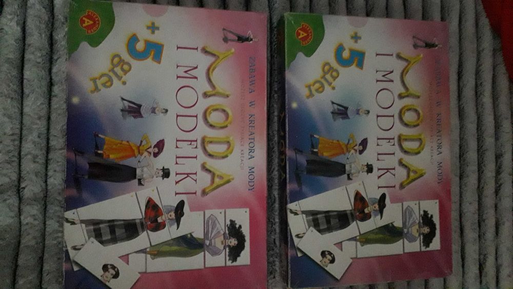 Gra układanka "Moda i modelki".