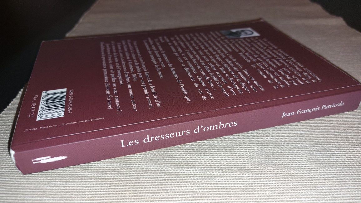 Les dresseurs d'ombres, de Jean-François Patricola