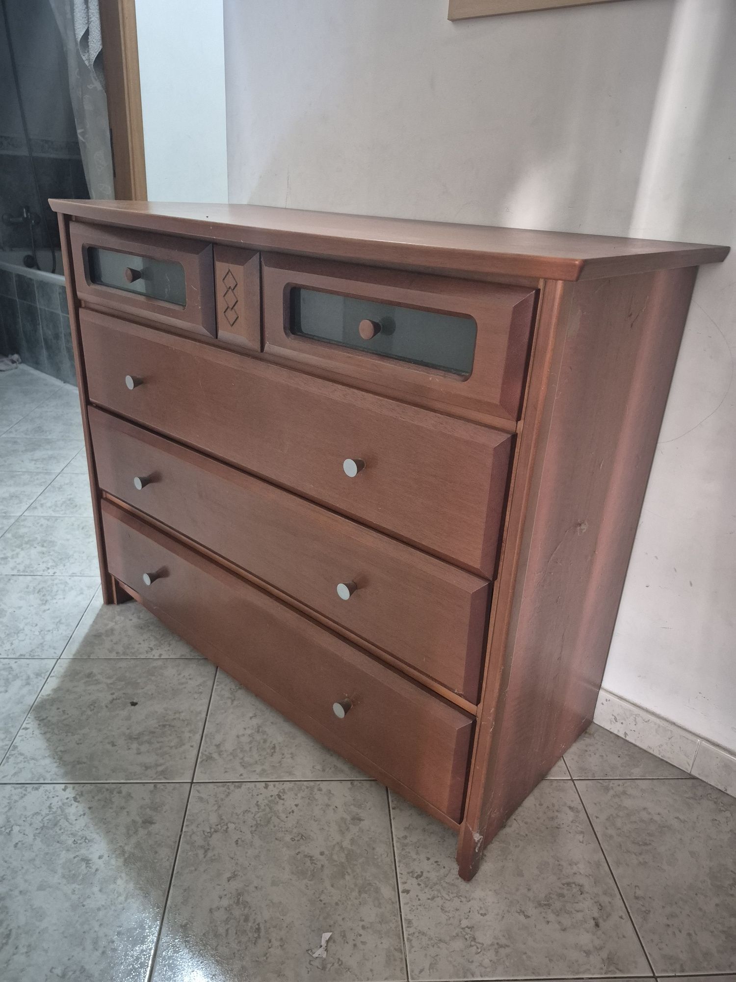 Cómoda pinho maciço