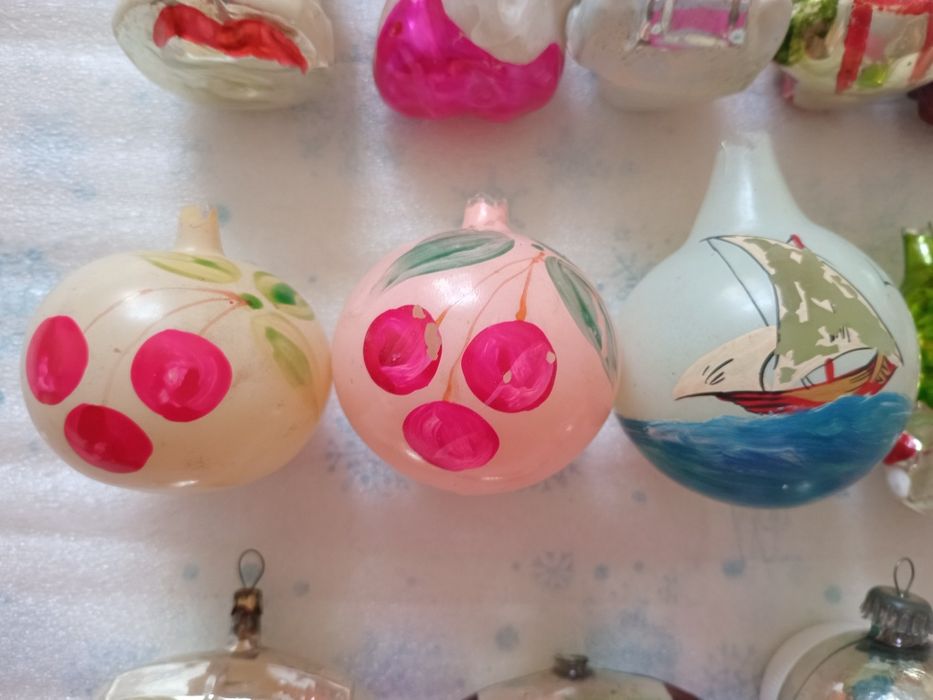 Елочные игрушки СССР
