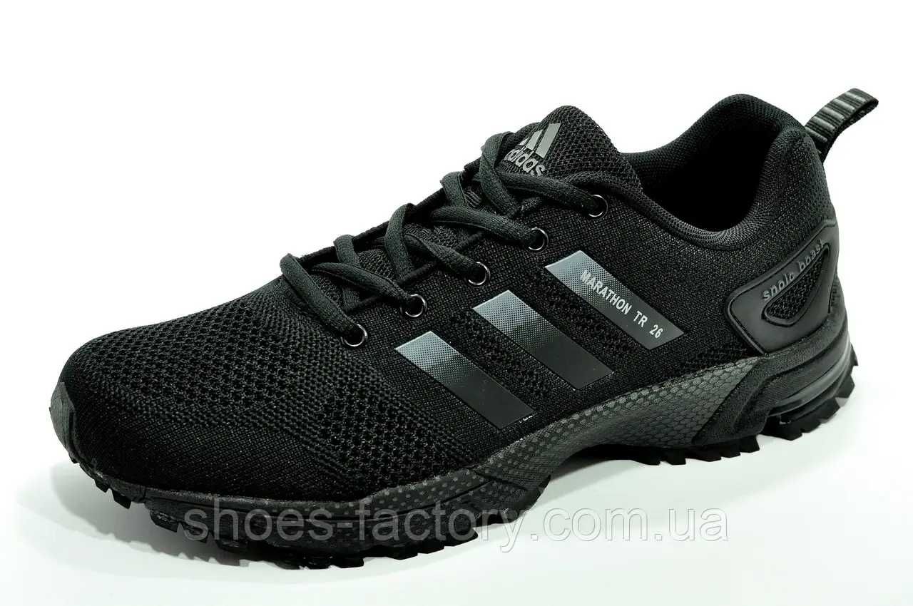 Кросівки унісекс Adidas Marathon TR Black чорні (Адідас) код 587908