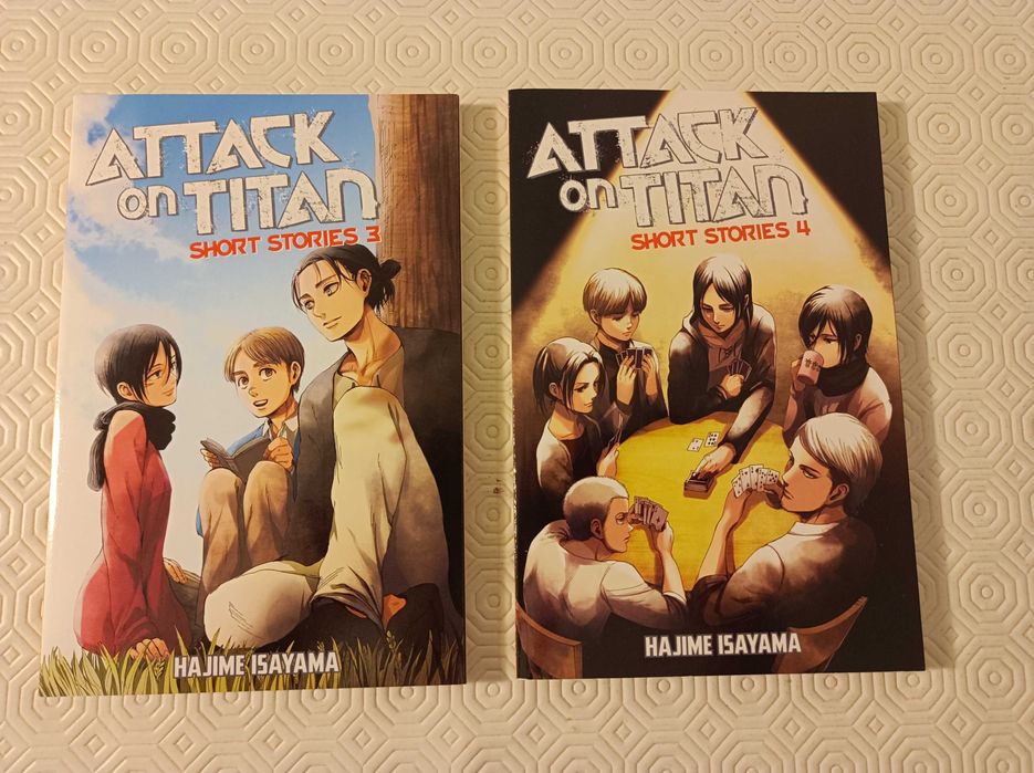 Attack on Titan manga completo (Inglês)
