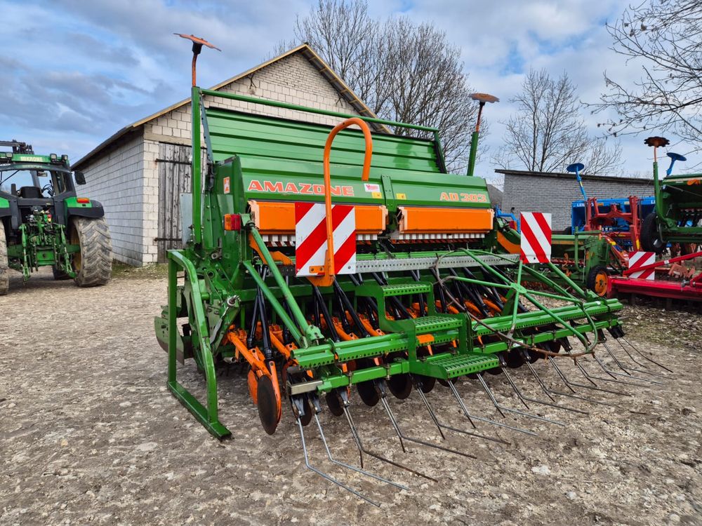Agregat AMAZONE Ke303-170 + siewnik Ad303 Super TALERZOWY  3m 2004r