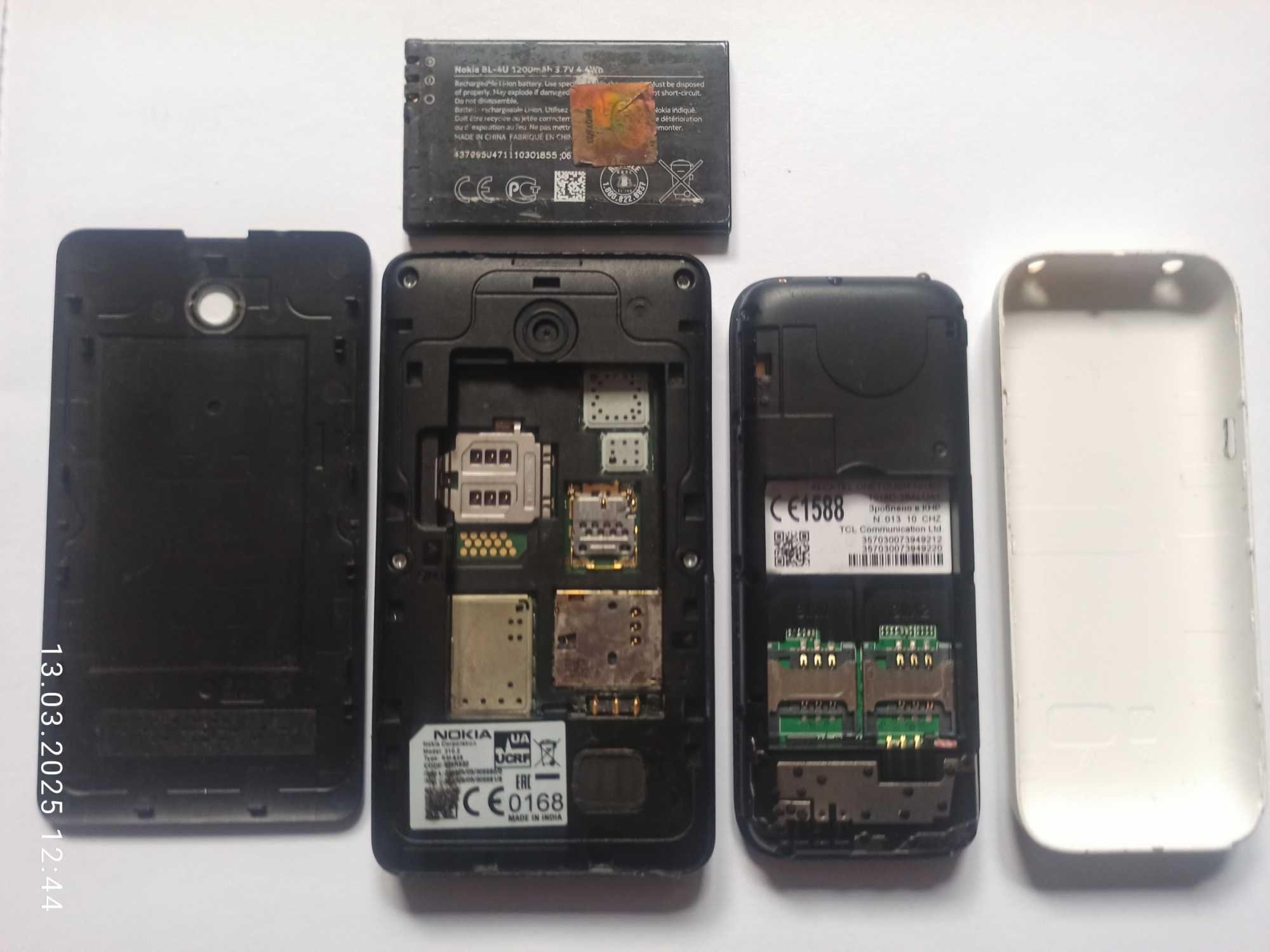 Телефон Alcatel one touch 1016d Nokia Asha 210.2 TCL A502DL