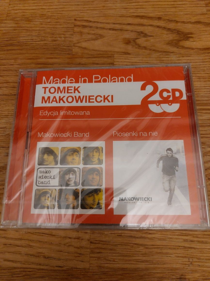 Tomek Makowiecki Piosenki na nie / Makowiecki Band 2CD Folia Unikat