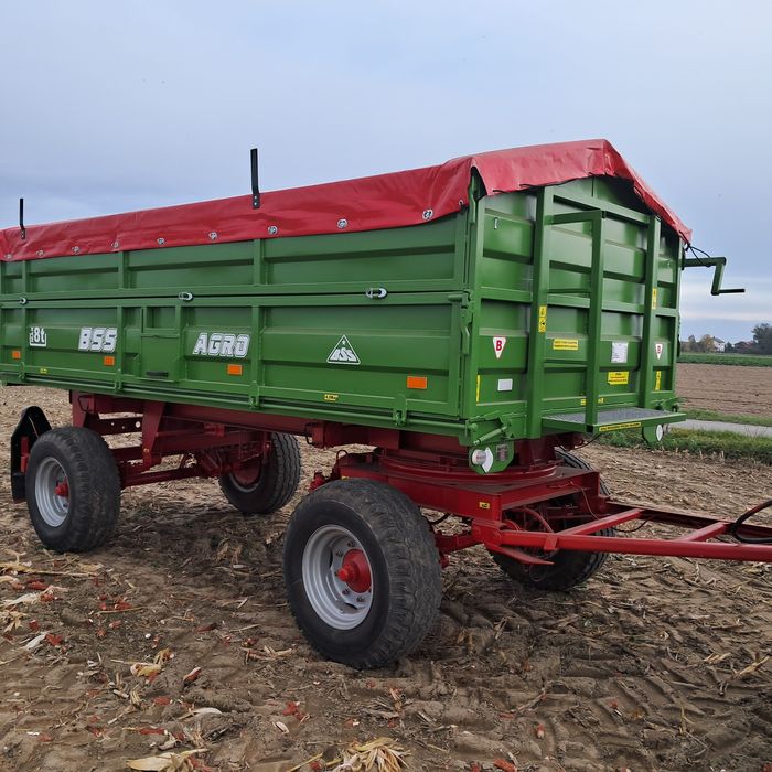 Bss agro sanok autosan przyczepa wywrotka