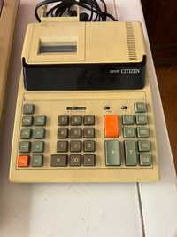 Máquina calculadora mesa antiga 225 DP Citizen
